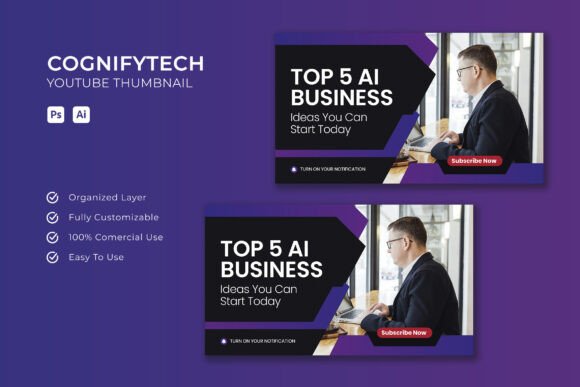 Cognifytech - YouTube Thumbnail: Boost Your Channel with Eye-Catching Visuals