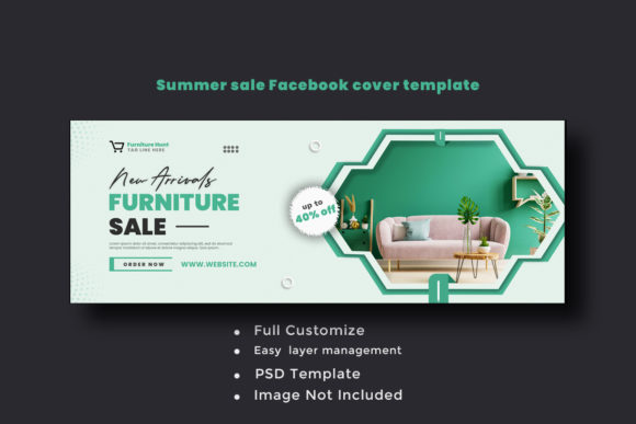 Designing a Furniture Sale Facebook Cover That Drives Results