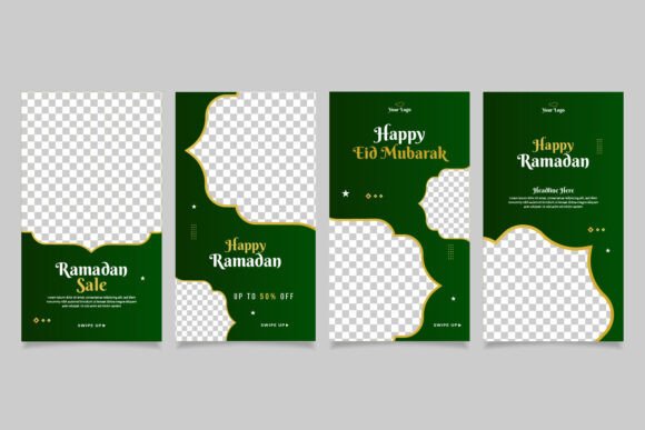 Eid Al-Fitr Instagram Stories Template: A Creative Tool for Modern Content Creators