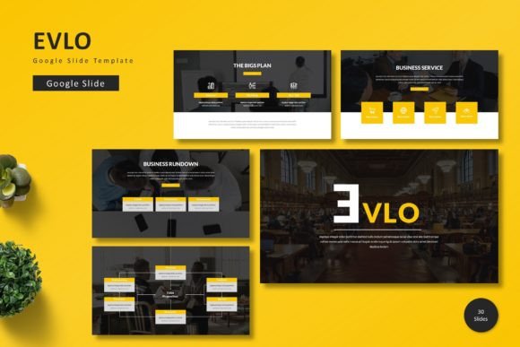 Evlo - Google Slide Template: A Versatile Tool for Modern Presentations