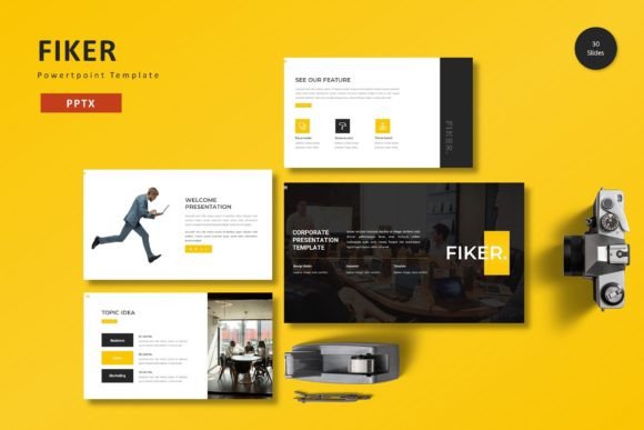 Fiker - Powerpoint Template