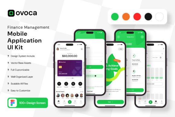 Finance Management App Mobile UI KIT: Build Smarter Apps Faster