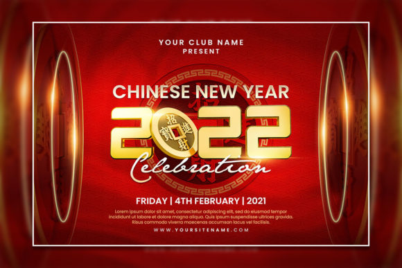 Happy Chinese New Year Poster Templates