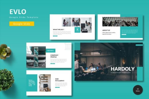 Hardoly - Google Slide Template