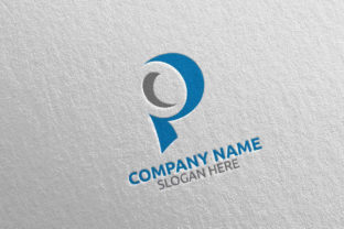 Letter P Logo Design 6: A Versatile and Professional Digital Solution