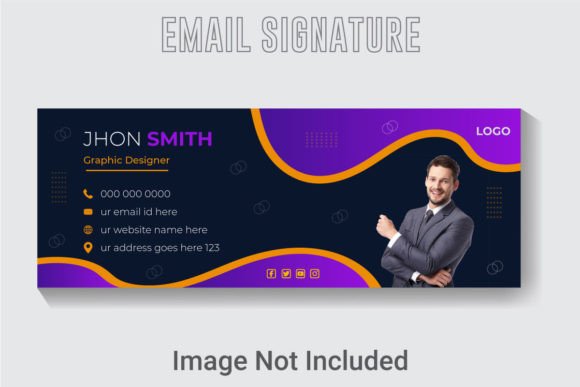 Modern Email Signature Design Template