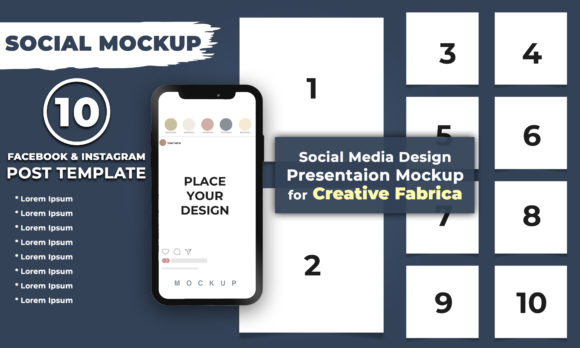 Social Design Display Mockup for Fabrica