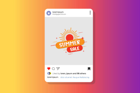 Summer Sale Vector Banner Template: A Versatile Design Solution